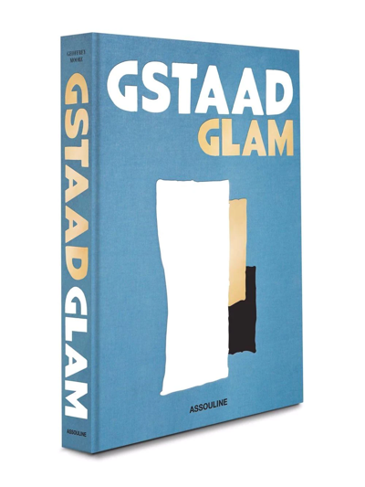 Shop Assouline Gstaad Glam By Geoffrey Moore Coffee Table Book In Blau