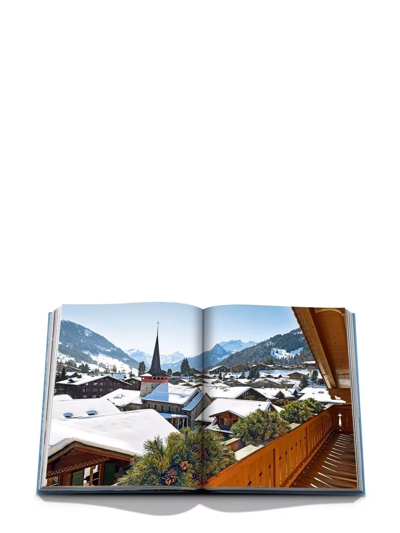 Shop Assouline Gstaad Glam By Geoffrey Moore Coffee Table Book In Blau