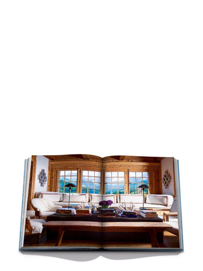Shop Assouline Gstaad Glam By Geoffrey Moore Coffee Table Book In Blau