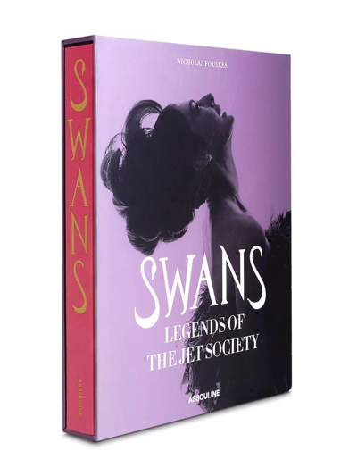 Assouline Swans: Legends Of The Jet Society Book In Rosa