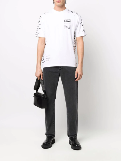 Shop Mauna Kea Tiger-print Cotton T-shirt In Weiss