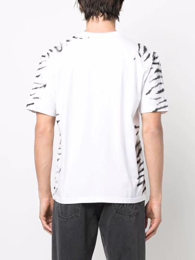 Shop Mauna Kea Tiger-print Cotton T-shirt In Weiss