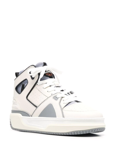 Just Don Unisex Courtside Basketball High-top Sneakers In Nude