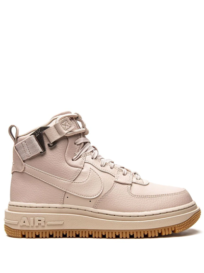Nike Pink Air Force 1 High Utility 2.0 Sneakers In Fossil Stone/pearl  White/fossil Stone | ModeSens