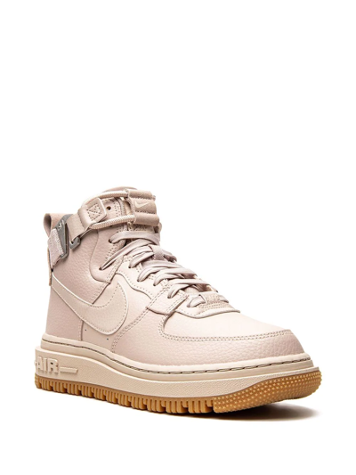 Nike Pink Air Force 1 High Utility 2.0 Sneakers In Fossil Stone/pearl  White/fossil Stone | ModeSens