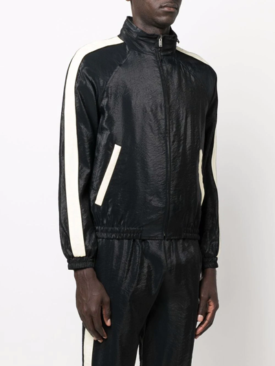 Saint Laurent Lightweight Zip-up Jacket In Schwarz