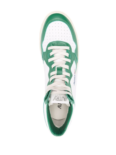 Shop Autry Medalist High-top Sneakers In White