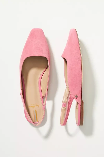 Shop Sam Edelman Connell Slingback Flats In Pink