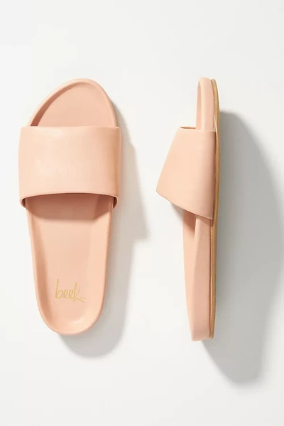 Shop Beek Gallito Slide Sandals In Pink