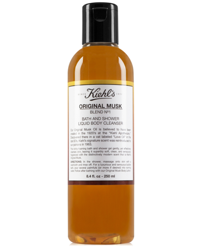 Shop Kiehl's Since 1851 Original Musk Bath & Shower Liquid Body Cleanser, 8.4-oz. In No Color