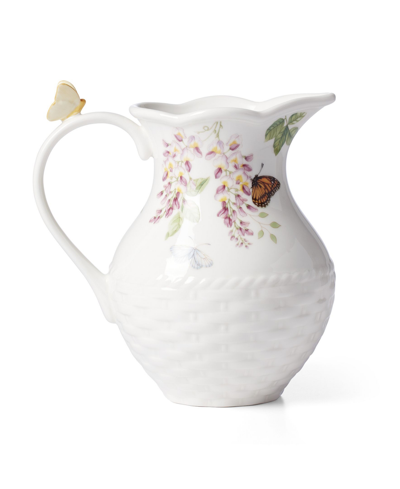 Shop Lenox Butterfly Meadow Pitcher In Multi And White