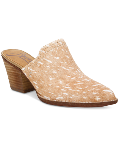 Zodiac Women's Ada Western Mules Women's Shoes In Doe Latte Calf | ModeSens