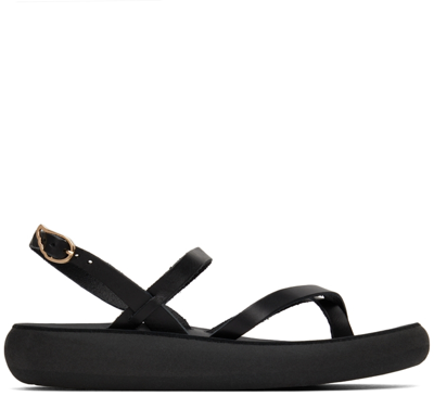 Shop Ancient Greek Sandals Black Tereza Comfort Sandals
