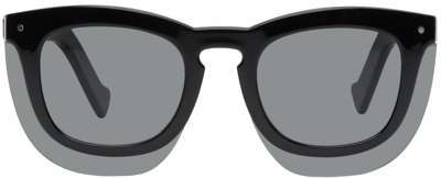 Shop Grey Ant Black Inbox Sunglasses