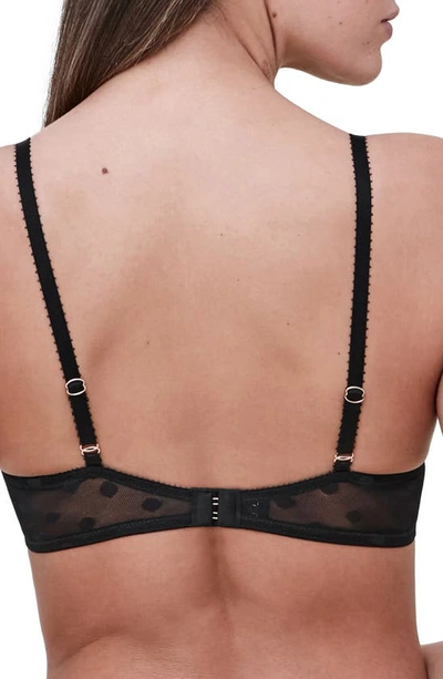 Skarlett Blue Dare Unlined Underwire Bra Black 32dd In Black