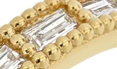 Shop Bony Levy Mykonos Baguette Diamond Ring In 18k Yellow Gold