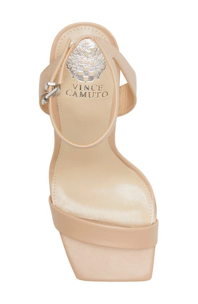 Vince Camuto Saprenda Sandal In Sandstone Nappa