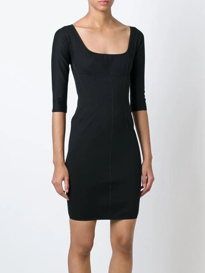Shop Dsquared2 Fitted Dress