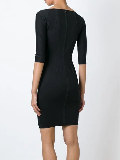 Shop Dsquared2 Fitted Dress