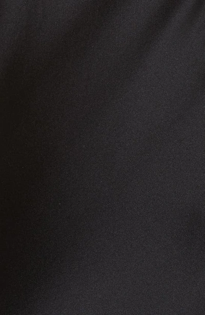 Shop L Agence Jodie Silk Slipdress In Black