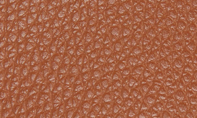 Shop Longchamp Le Foulonné Leather Card Case In Caramel