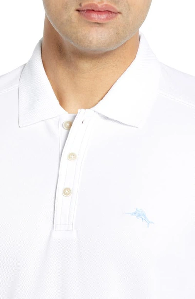 Tommy Bahama Emfielder 2.0 Classic Fit Polo Shirt In Bright White