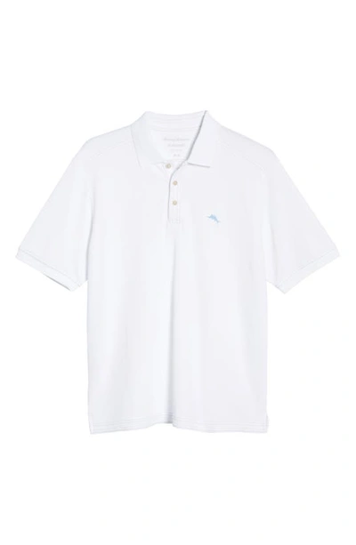 Tommy Bahama Emfielder 2.0 Classic Fit Polo Shirt In Bright White