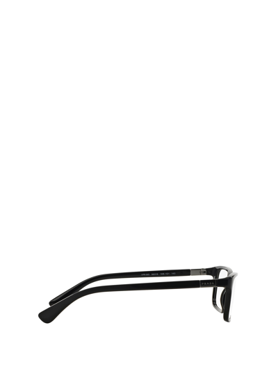 Shop Prada Pr 06sv Black Glasses