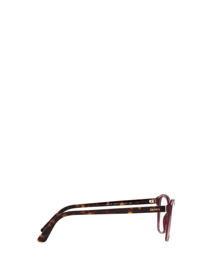 Shop Prada Pr 11xv Bordeaux Glasses