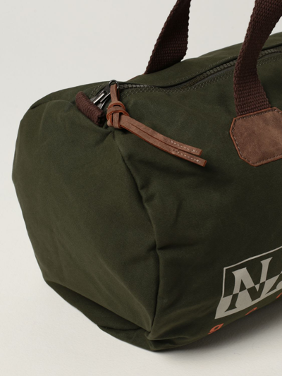 Shop Napapijri Travel Bag Bags Men  In Green