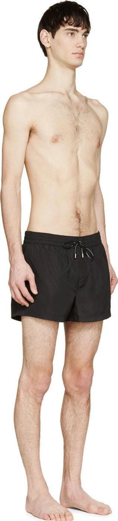 Shop Dolce & Gabbana Black Swim Shorts