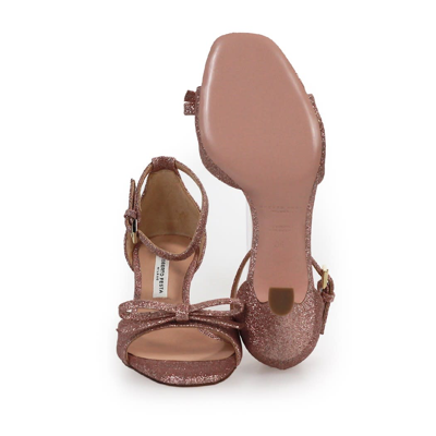 Shop Roberto Festa Andalo Nude Pink Microstar Sandal In Carne