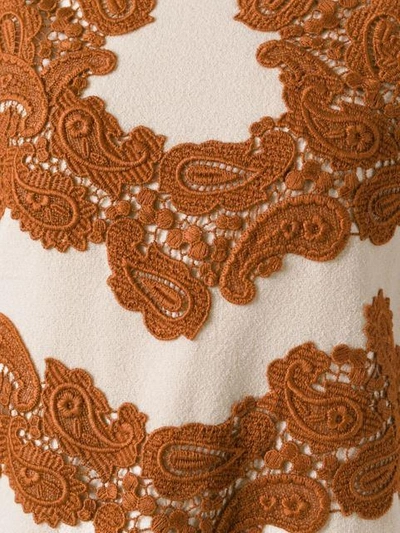 Shop Chloé Lace Detail Dress