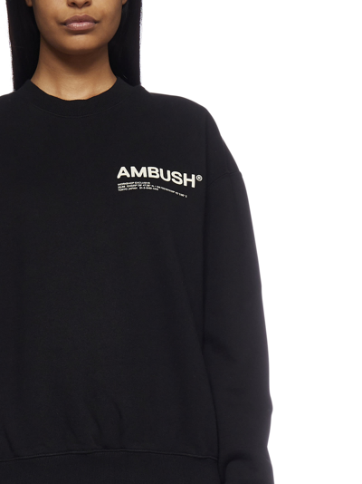 Shop Ambush Fleece In Black Tofu