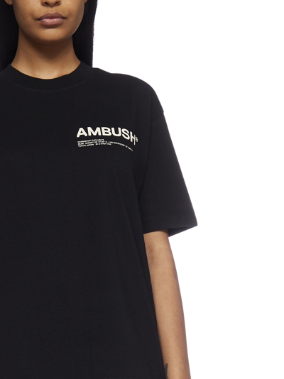 Shop Ambush T-shirt In Black Tofu