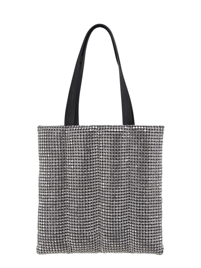 Shop Alexander Wang Heiress Quilted Tote Bag In Silver