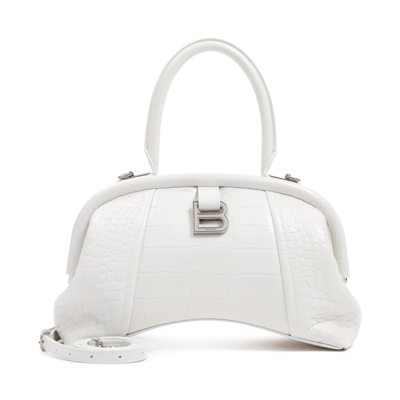 Shop Balenciaga Editor Small Tote Bag In White