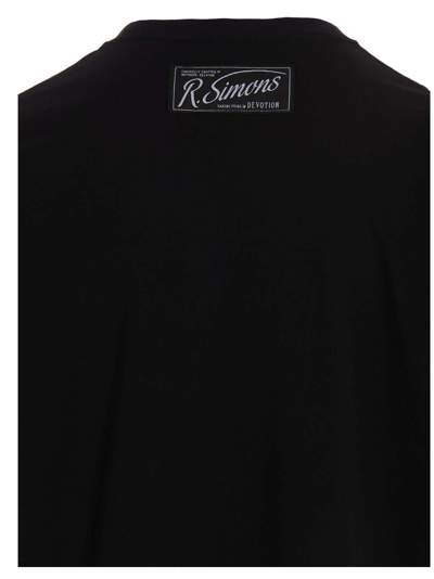 Shop Raf Simons Pocket Holes T-shirt In Black