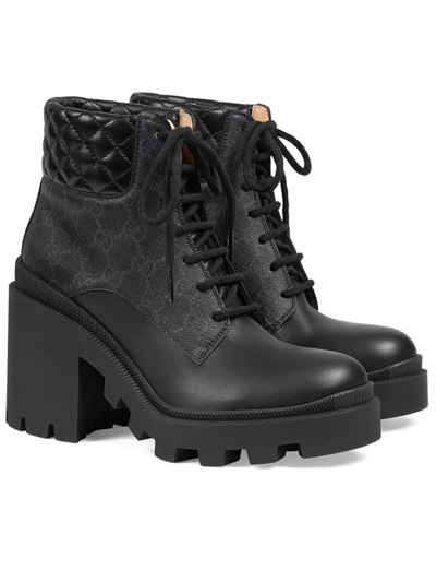 gucci trip combat boot