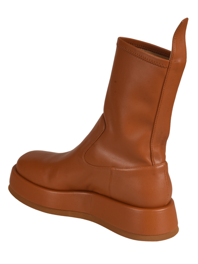 Shop Gia Borghini Rosie 11 Boots In Brown