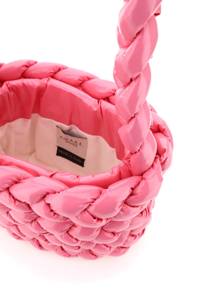Shop A.w.a.k.e. Elea Basket Bag In Pink (pink)