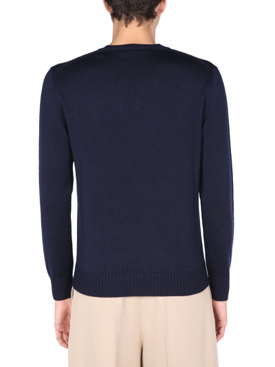 Shop Ballantyne V-neck Sweater In Nero