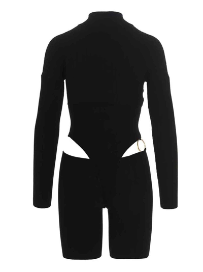 Shop Jacquemus Bormio Jumpsuits In Black