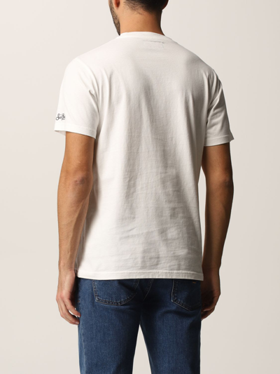 Shop Mc2 Saint Barth T-shirt T-shirt Men  In White