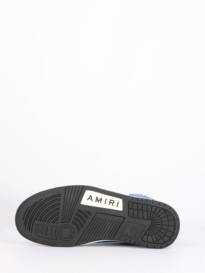 Shop Amiri Skel Top Hi Sneakers