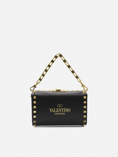 Valentino Rockstud Alcove Clutch Shoulder Bag