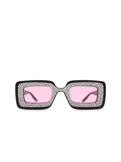 Shop Gucci 192h44f0a In Black Black Pink