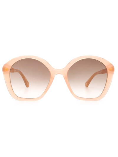 Shop Chloé 18o243m0a In Nude Pink Brown