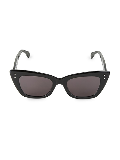 Shop Alaïa 18mj43l0a In Black Black Grey