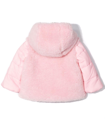 Shop Chiara Ferragni Light Pink Padded Jacket In Rosa